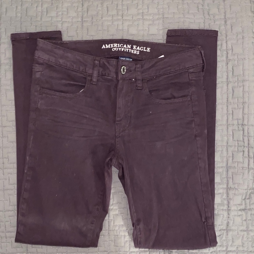 Purple Soft Jeggings